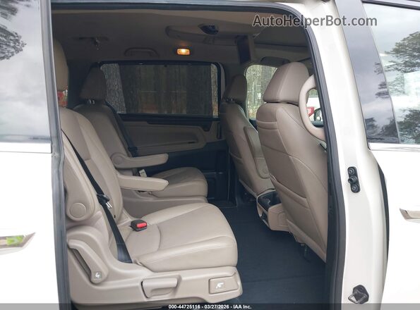 5FNRL6H93JB024347 2018 HONDA ODYSSEY White Вид наклейки з VIN-кодом