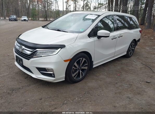 5FNRL6H93JB024347 2018 HONDA ODYSSEY White Передня ліва чверть