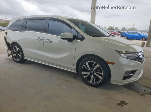 5FNRL6H93KB056152 2019 HONDA ODYSSEY Белый Передняя правая четверть
