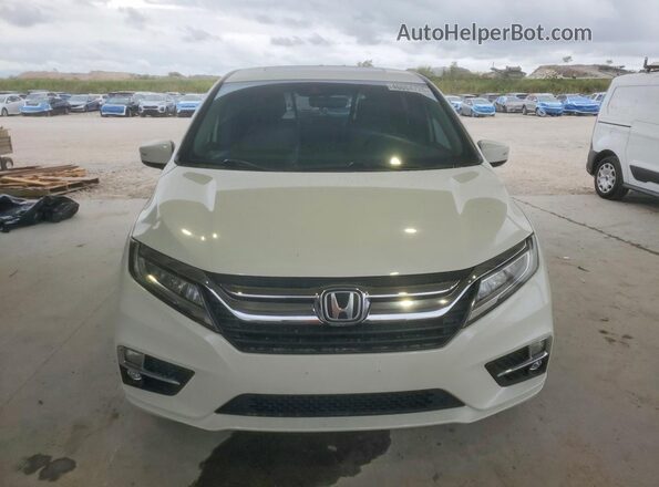 5FNRL6H93KB056152 2019 HONDA ODYSSEY Белый Вид спереди