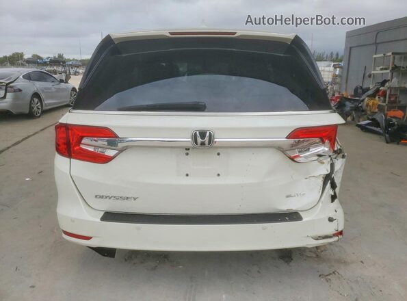 5FNRL6H93KB056152 2019 HONDA ODYSSEY Белый Вид сзади