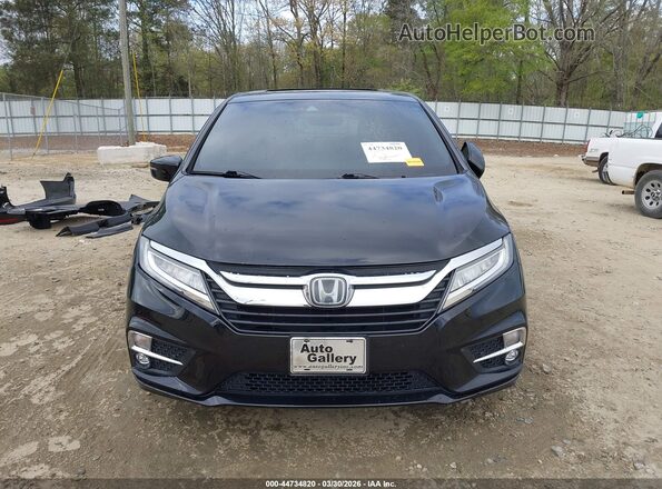 5FNRL6H96KB066867 2019 HONDA ODYSSEY Black Vista interior trasera