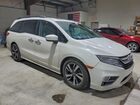 2019 Honda Odyssey Elite Белый vin: 5FNRL6H98KB017220