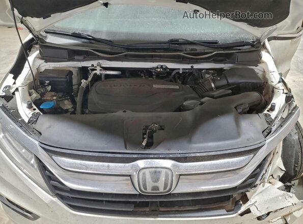 5FNRL6H98KB017220 2019 HONDA ODYSSEY Белый Вид подкапотного пространства