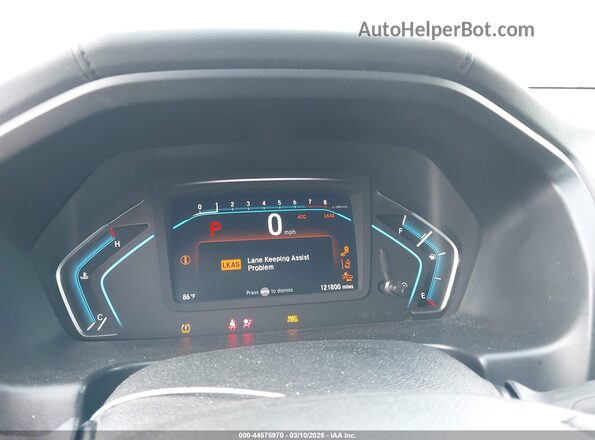 5FNRL6H9XKB003741 2019 HONDA ODYSSEY White Vista de los asientos traseros
