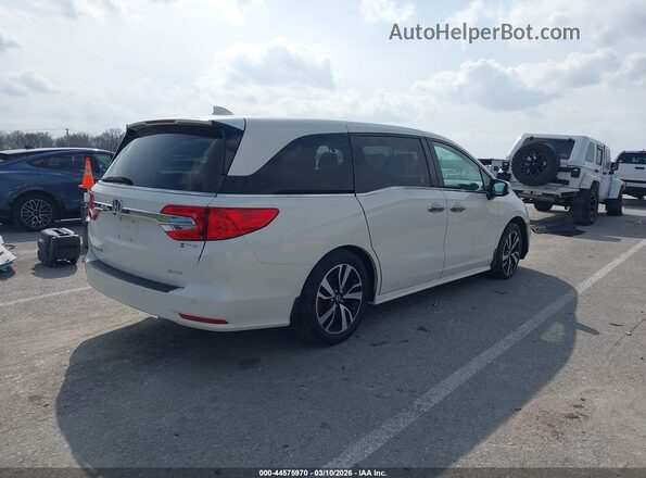5FNRL6H9XKB003741 2019 HONDA ODYSSEY White Trasero derecho