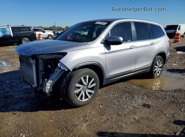 5FNYF5H30KB023019 2019 HONDA PILOT Silver Przód lewy