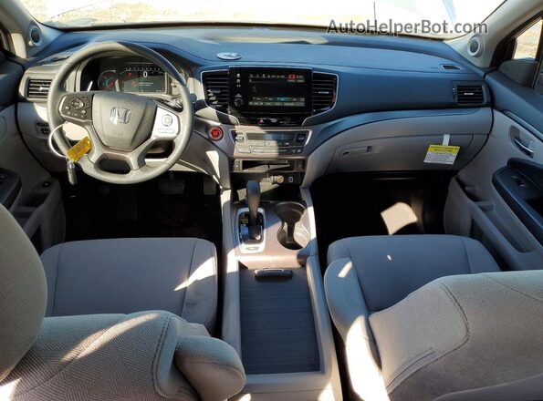 5FNYF5H30KB023019 2019 HONDA PILOT Silver Widok deski rozdzielczej