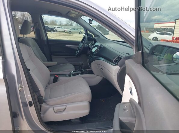5FNYF5H33KB020292 2019 HONDA PILOT Серый Вид салона спереди