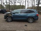 2019 Honda Pilot Ex Синий vin: 5FNYF5H33KB031180