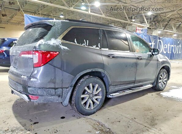 5FNYF5H40KB015365 2019 HONDA PILOT Gray Tył prawy