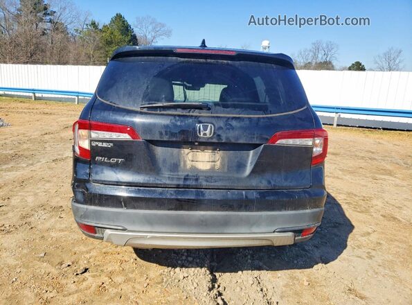 5FNYF5H44KB017040 2019 HONDA PILOT Черный Вид сзади
