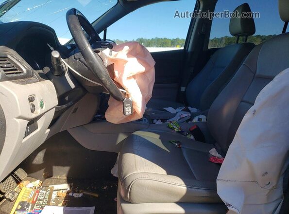 5FNYF5H44KB017040 2019 HONDA PILOT Черный Вид салона спереди