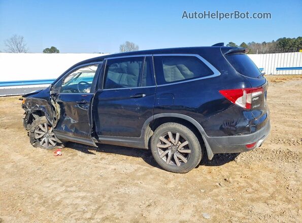 5FNYF5H44KB017040 2019 HONDA PILOT Черный Задняя левая четверть
