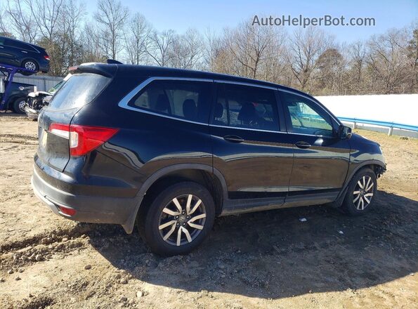5FNYF5H44KB017040 2019 HONDA PILOT Черный Задняя правая четверть