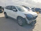 2019 Honda Pilot Exl White vin: 5FNYF5H57KB011998