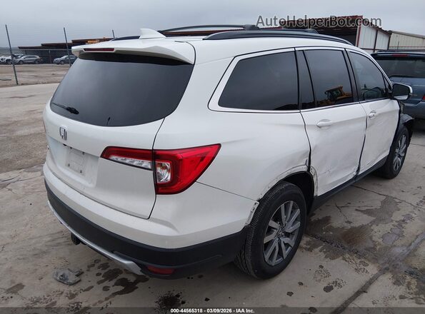 5FNYF5H59KB024414 2019 HONDA PILOT Белый Задняя правая четверть