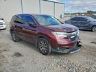 2019 Honda Pilot Exl Burgundy vin: 5FNYF5H59KB045571