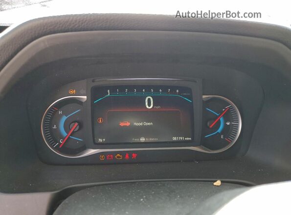 5FNYF5H59KB045571 2019 HONDA PILOT Burgundy Widok zestawu wskaźników