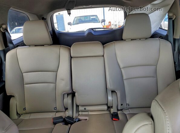 5FNYF5H59KB045571 2019 HONDA PILOT Burgundy Widok tylnych siedzeń