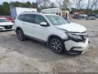2021 Honda Pilot 2wd Touring 7 Passenger White vin: 5FNYF5H63MB018197