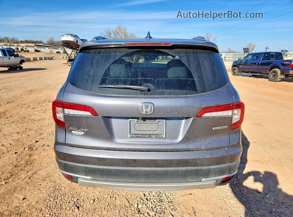5FNYF5H65KB041784 2019 HONDA PILOT Gray Widok z tyłu