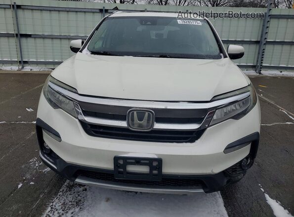 5FNYF6H01KB005186 2019 HONDA PILOT Белый Вид спереди
