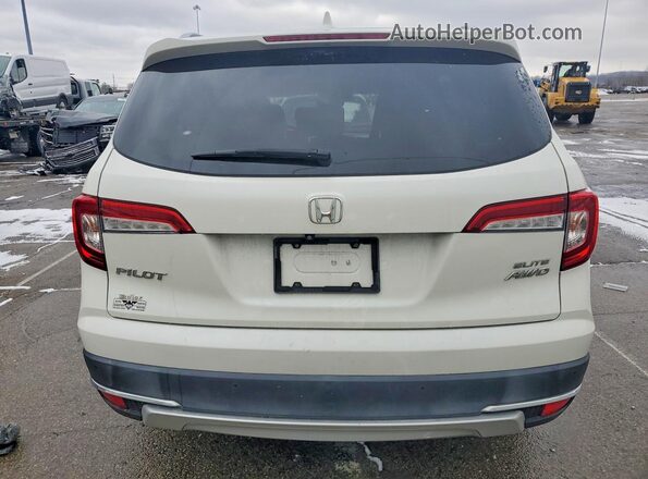 5FNYF6H01KB005186 2019 HONDA PILOT Белый Вид сзади