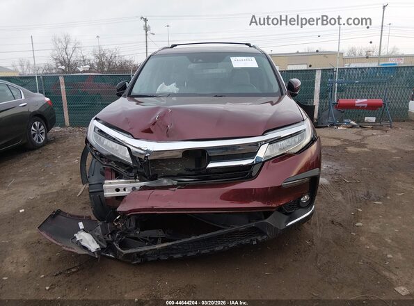 5FNYF6H03MB062184 2021 HONDA PILOT Красный Вид щитка приборов