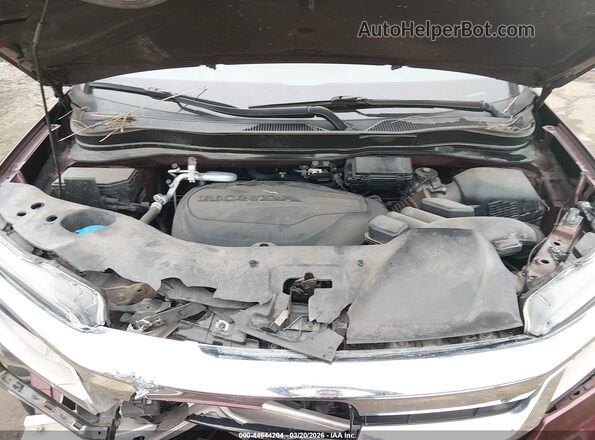 5FNYF6H03MB062184 2021 HONDA PILOT Красный Вид сзади