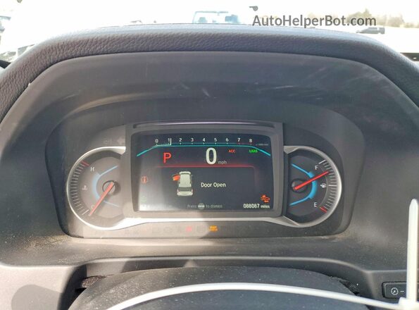 5FNYF6H09KB049159 2019 HONDA PILOT Серебряный Вид щитка приборов