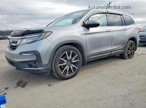 5FNYF6H09KB049159 2019 HONDA PILOT Серебряный Передняя левая четверть