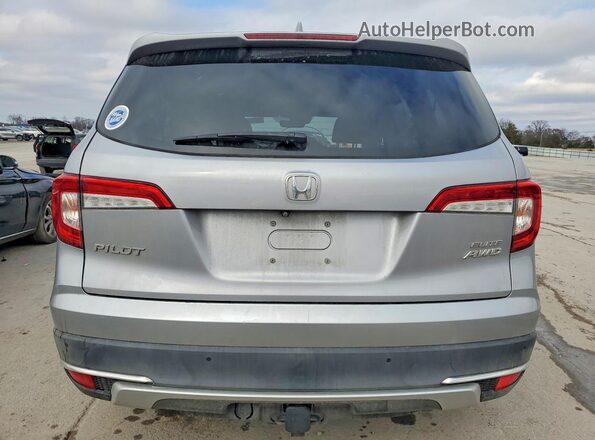 5FNYF6H09KB049159 2019 HONDA PILOT Серебряный Вид сзади