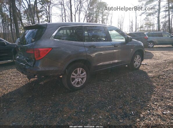 5FNYF6H12JB024949 2018 HONDA PILOT Черный Задняя правая четверть