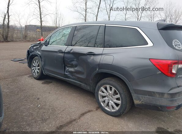 5FNYF6H18KB020874 2019 HONDA PILOT Серый Вид спереди
