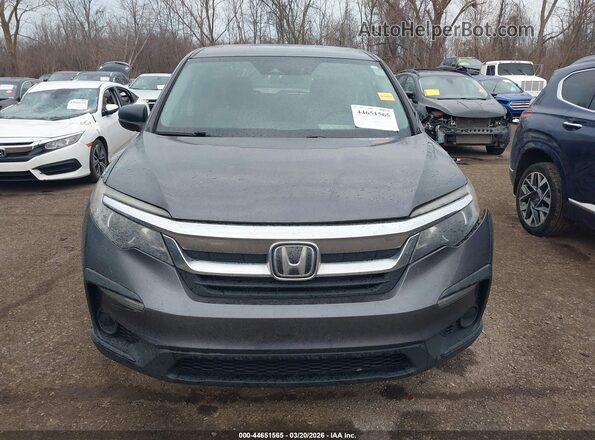 5FNYF6H18KB020874 2019 HONDA PILOT Серый Вид панели приборов