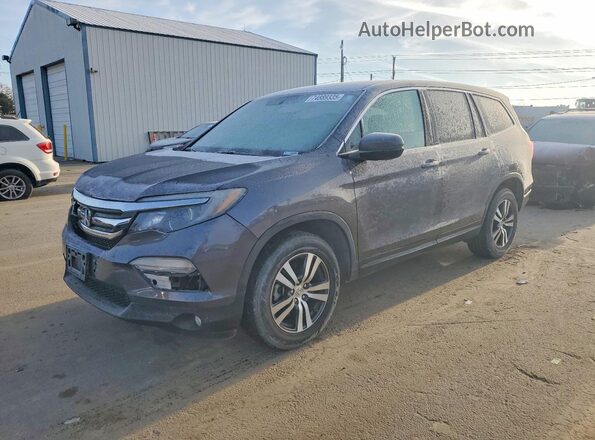 5FNYF6H32JB061095 2018 HONDA PILOT Угольный Передняя левая четверть