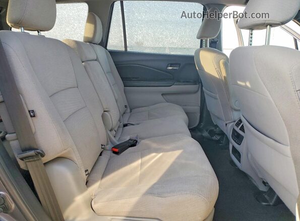 5FNYF6H32JB061095 2018 HONDA PILOT Угольный Вид задней части салона