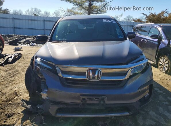 5FNYF6H32MB031518 2021 HONDA PILOT Gray Widok z przodu