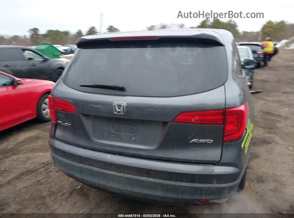 5FNYF6H33JB044760 2018 HONDA PILOT Серый 