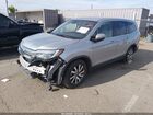 2019 Honda Pilot Ex Gray vin: 5FNYF6H37KB015151