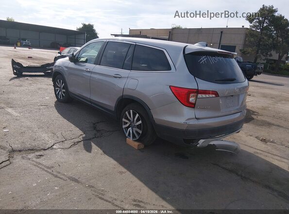 5FNYF6H37KB015151 2019 HONDA PILOT Gray Հետևի ձախ