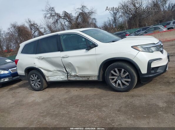 5FNYF6H43KB031338 2019 HONDA PILOT Белый Вид задней части салона