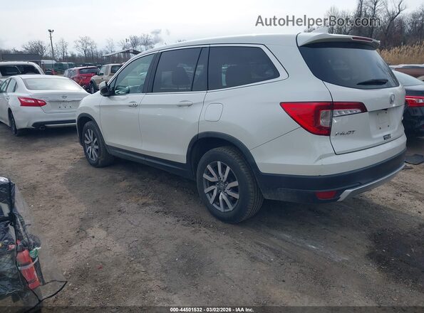 5FNYF6H43KB031338 2019 HONDA PILOT Белый Задняя левая четверть