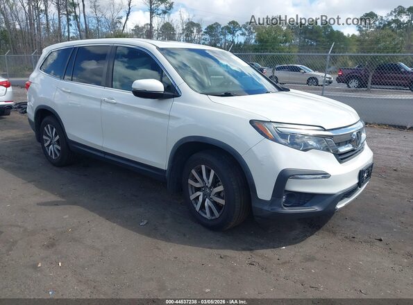 5FNYF6H52KB052612 2019 HONDA PILOT White Przód prawy