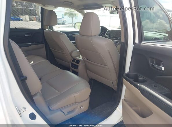 5FNYF6H52KB052612 2019 HONDA PILOT White Widok naklejki z numerem VIN