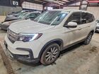 2021 Honda Pilot Exl White vin: 5FNYF6H54MB096954