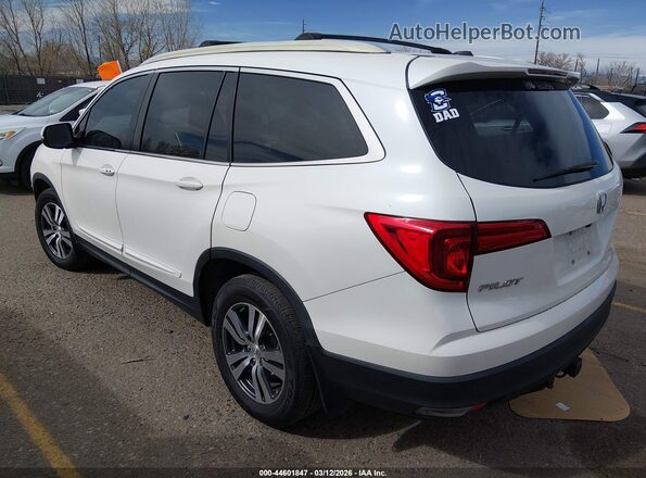 5FNYF6H55JB035558 2018 HONDA PILOT Белый Задняя левая четверть