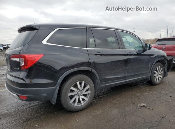 5FNYF6H59KB068970 2019 HONDA PILOT Black Հետևի աջ
