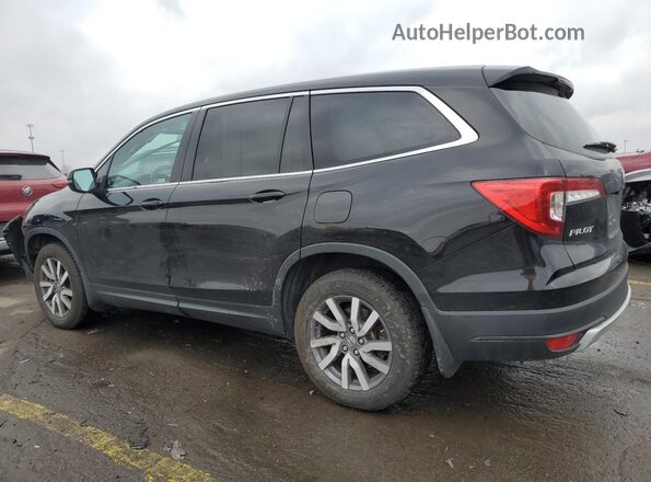 5FNYF6H59KB068970 2019 HONDA PILOT Black Հետևի ձախ